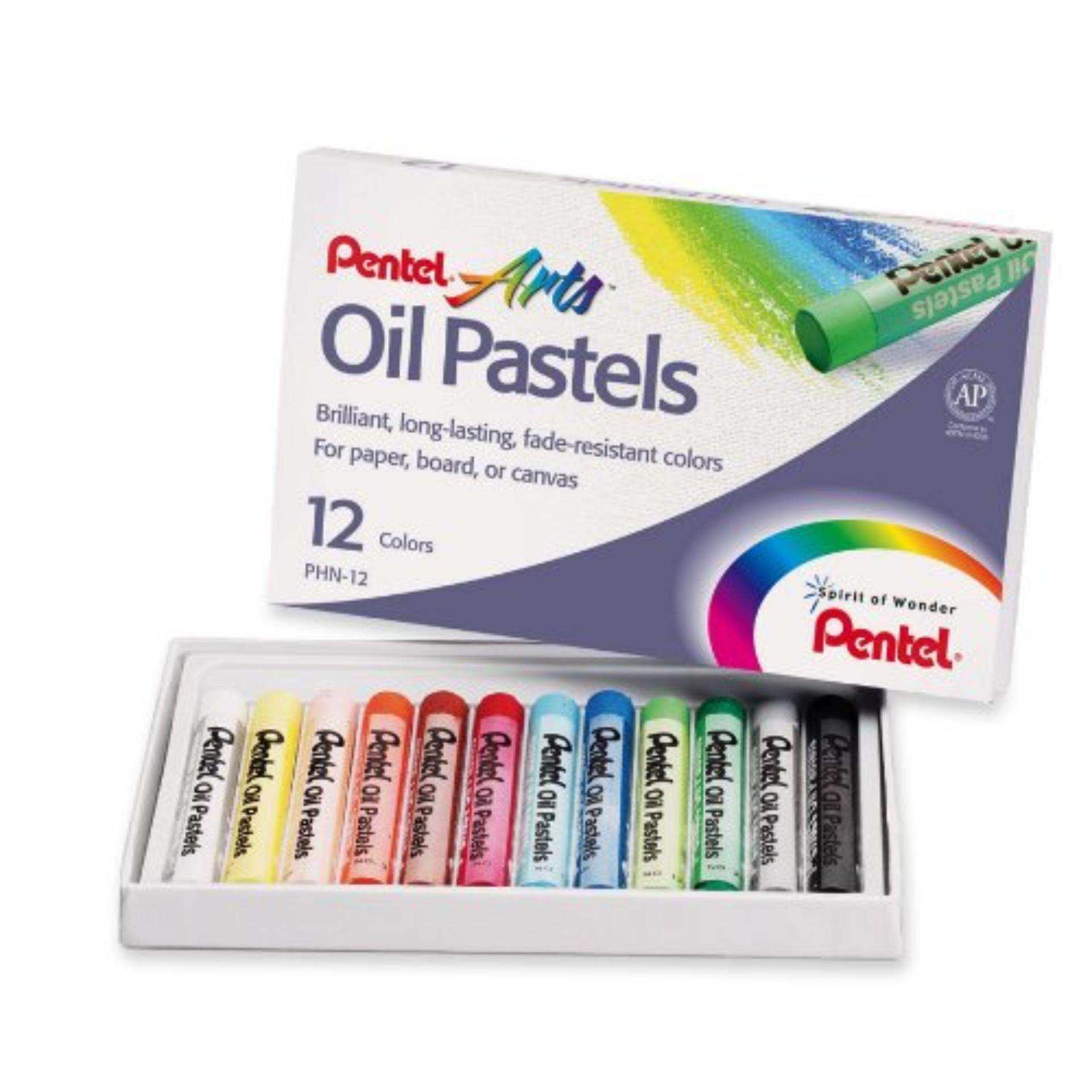 [HCM]SÁP DẦU PENTEL 12 MÀU