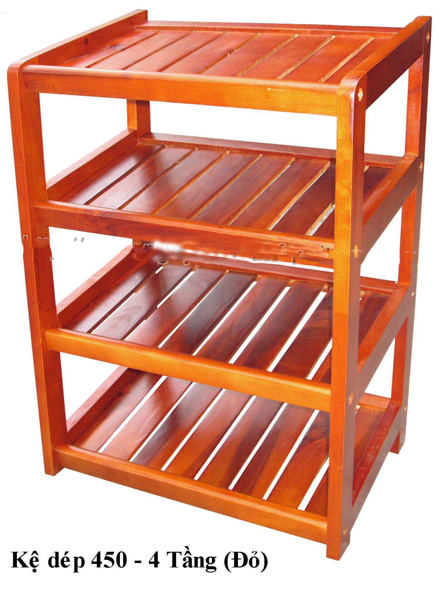 KỆ GIÀY DÉP 4 TẦNG RỘNG 45CM OHAHA