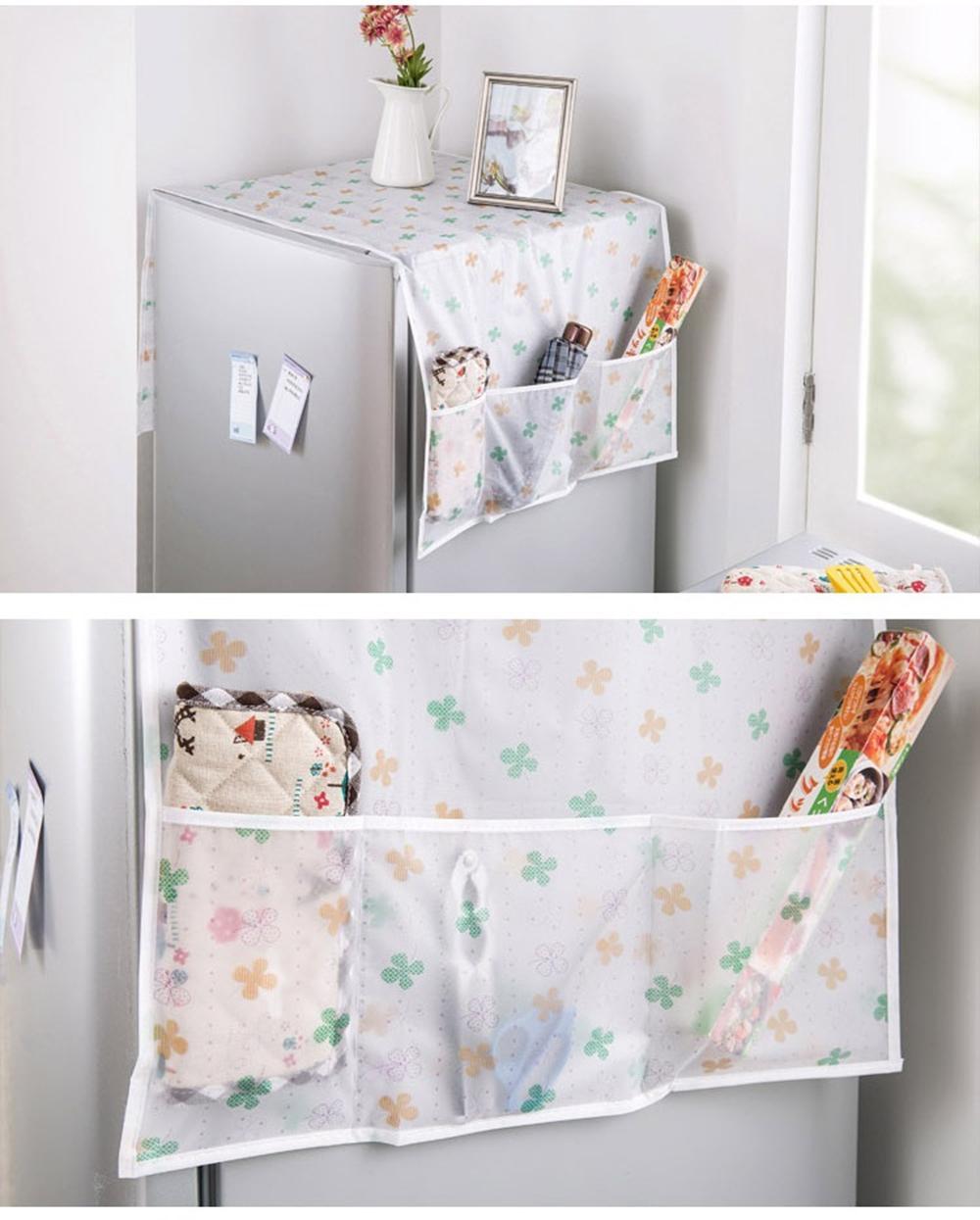 Tấm phủ tủ lạnh trang trí và chứa đồ KamiHome