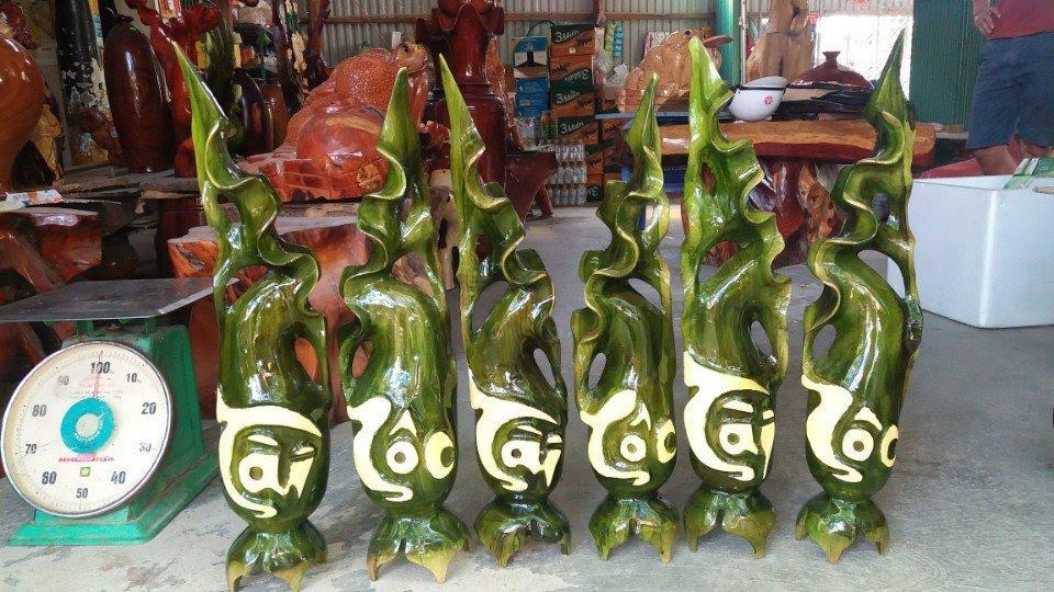 LỤC BÌNH KIỂU TÀI LỘC GỖ ĐỔI MÀU