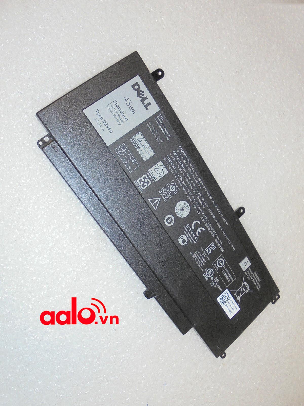 Pin laptop del15 7547 43wh 3840mah 11.1v battery d2vf9 pxr51- battery dell