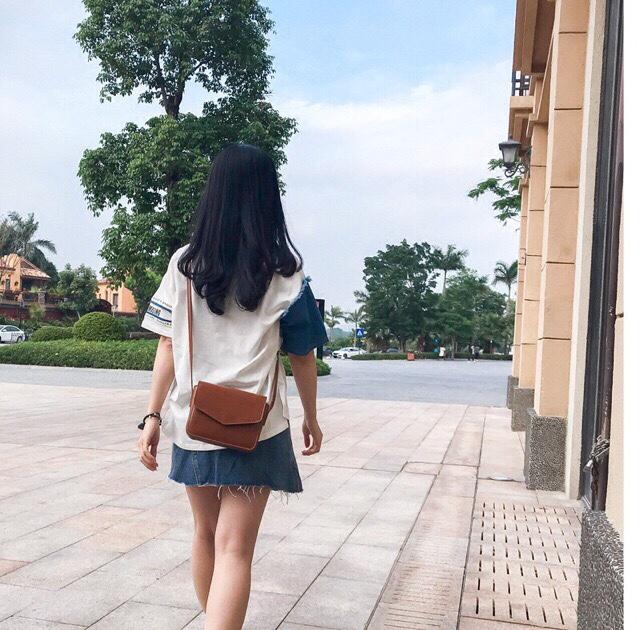 Siêu Phẩm Túi Đeo Chéo Mimi Bì Thư Phong Cách Hàn Quốc
