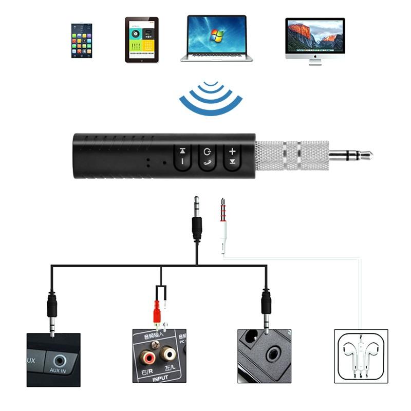 USB tạo bluetooth kết nối âm thanh (Đen)