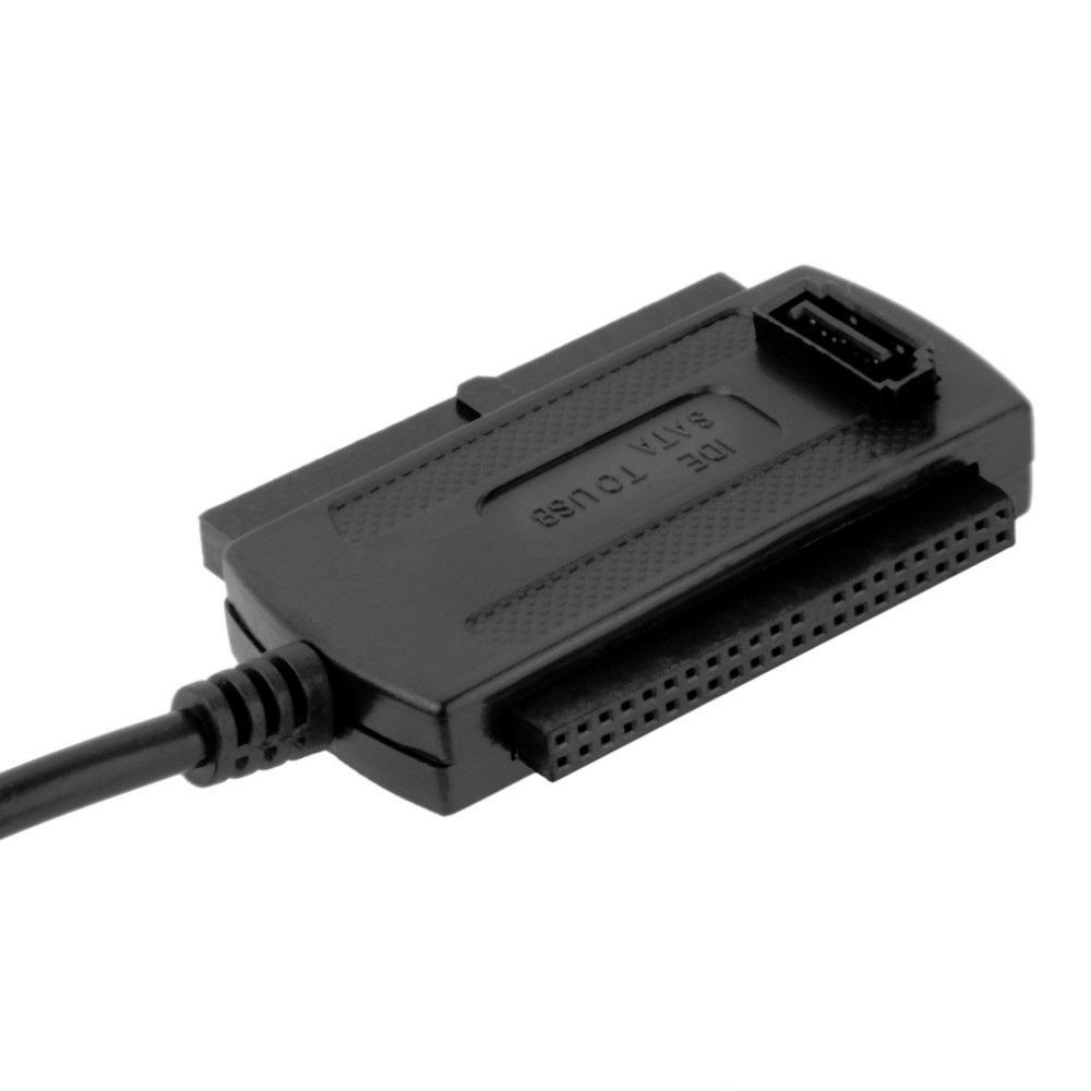 Bộ chuyển đổi cáp USB 2.0 sang IDE SATA (Đen) + Quà tặng hấp dẫn
