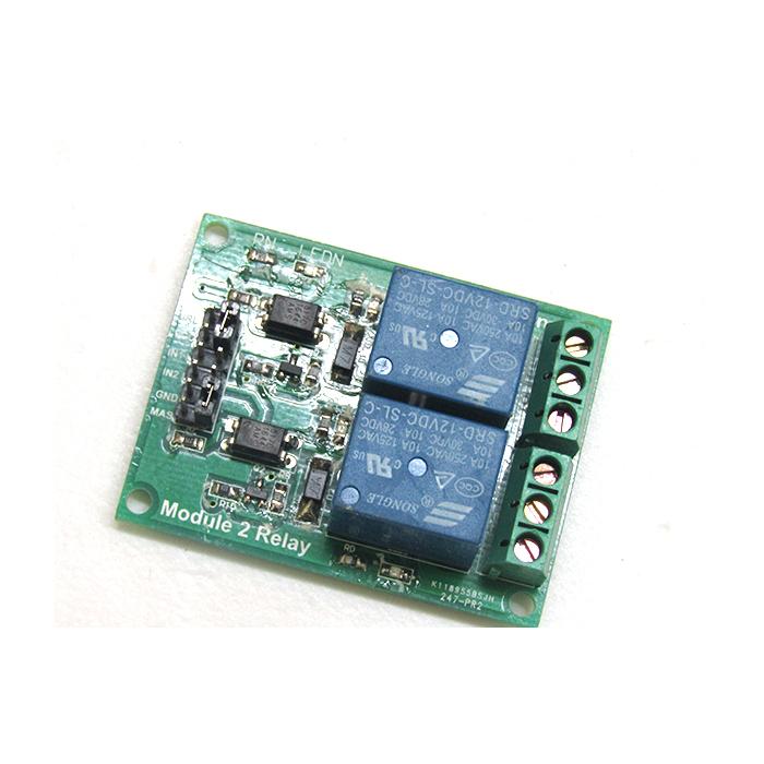 Module Relay 2 Kênh 12V-220V/10A