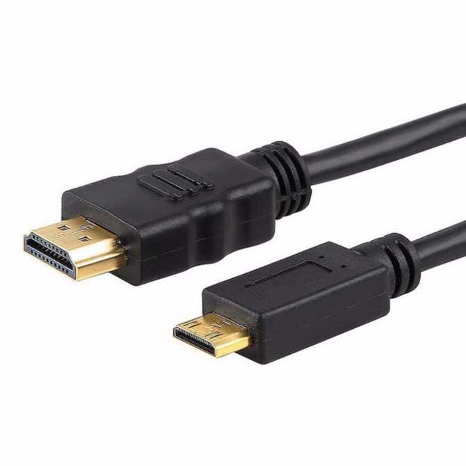 Dây mini hdmi sang hdmi đầu lớn dài 1m5