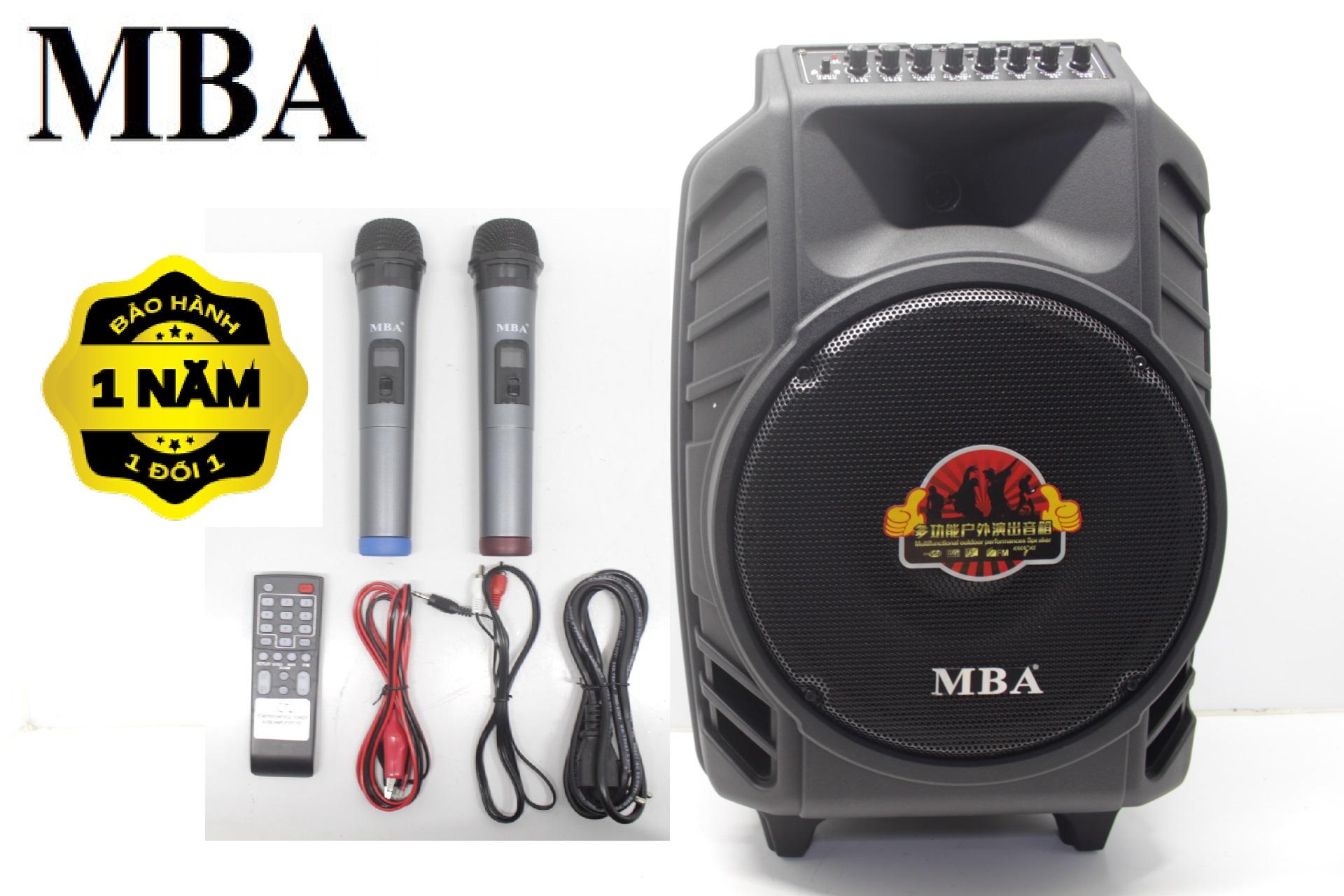 Loa kéo MBA SA-8800 Blutooth (Đen) NEW 2018