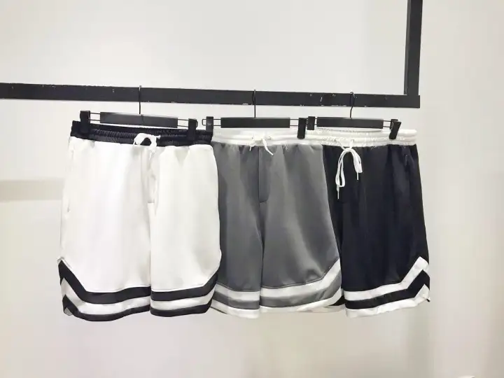 [HCM]Quần Short Double V - Quần Short 2V (Đen/Đỏ/Xám/Trắng)