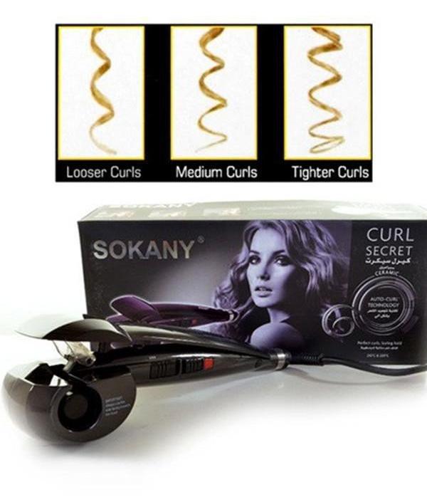[HCM]Máy uốn rút xoăn tóc Sokany CS-501 tự động