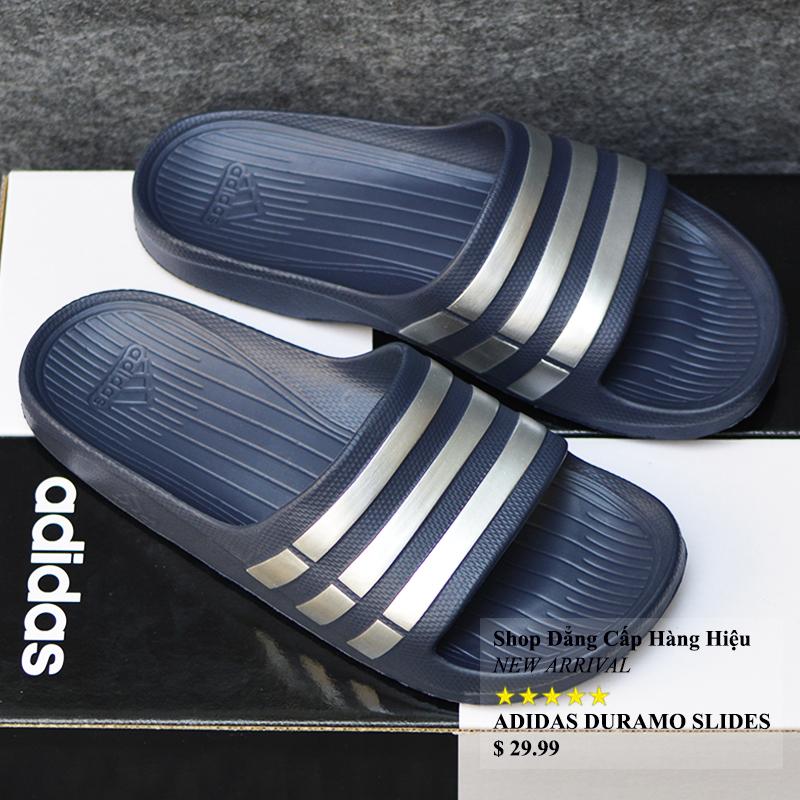 ADIDAS_ DURAMO AUTHENTIC màu xanh đen sọc bạc