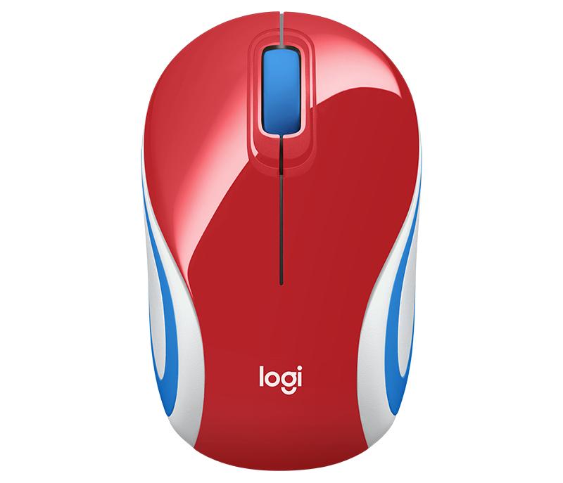 Chuột không dây logitech m187 màu đỏ