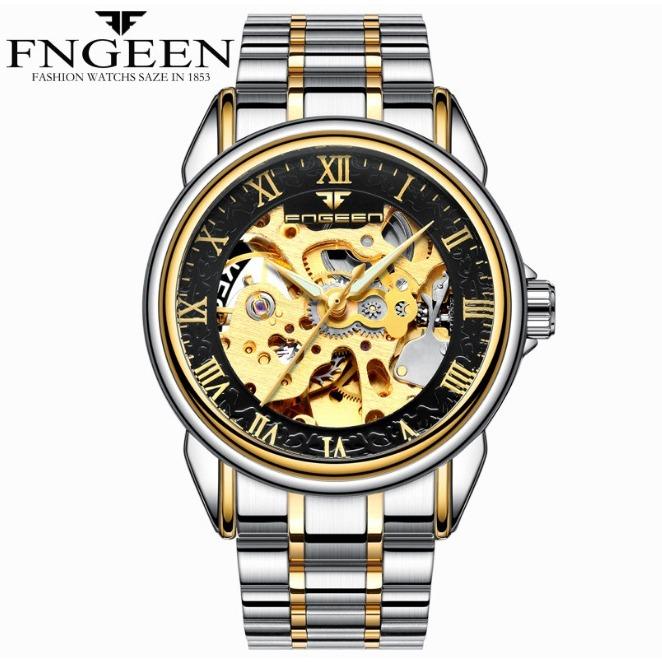 Đồng hồ nam FNGEEN 6688 máy cơ automatic (Nhiều màu)