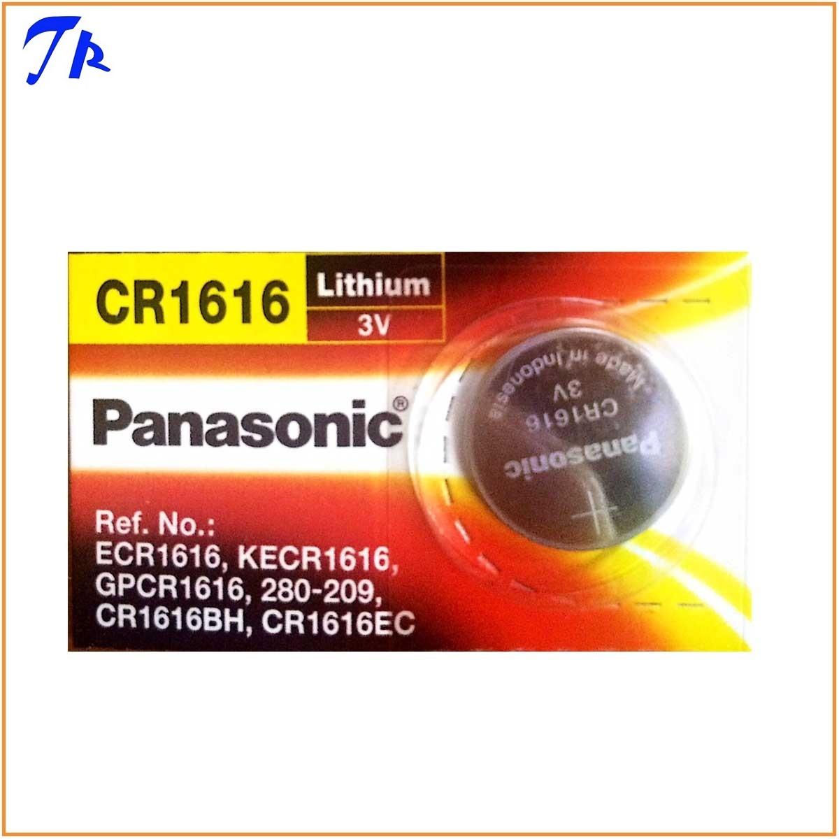 Pin cr1616 panasonic lithium 3v