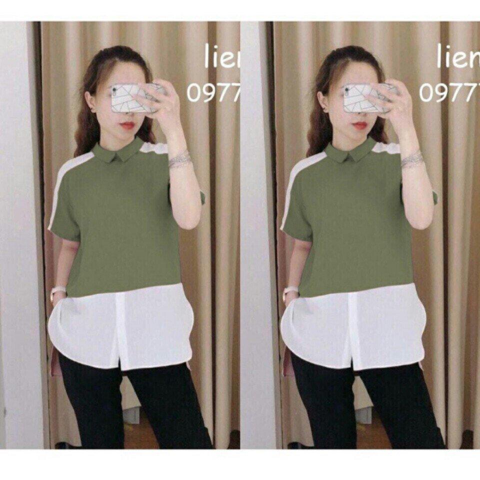[HCM]áo thun kim tuyến lai bầu pha kate