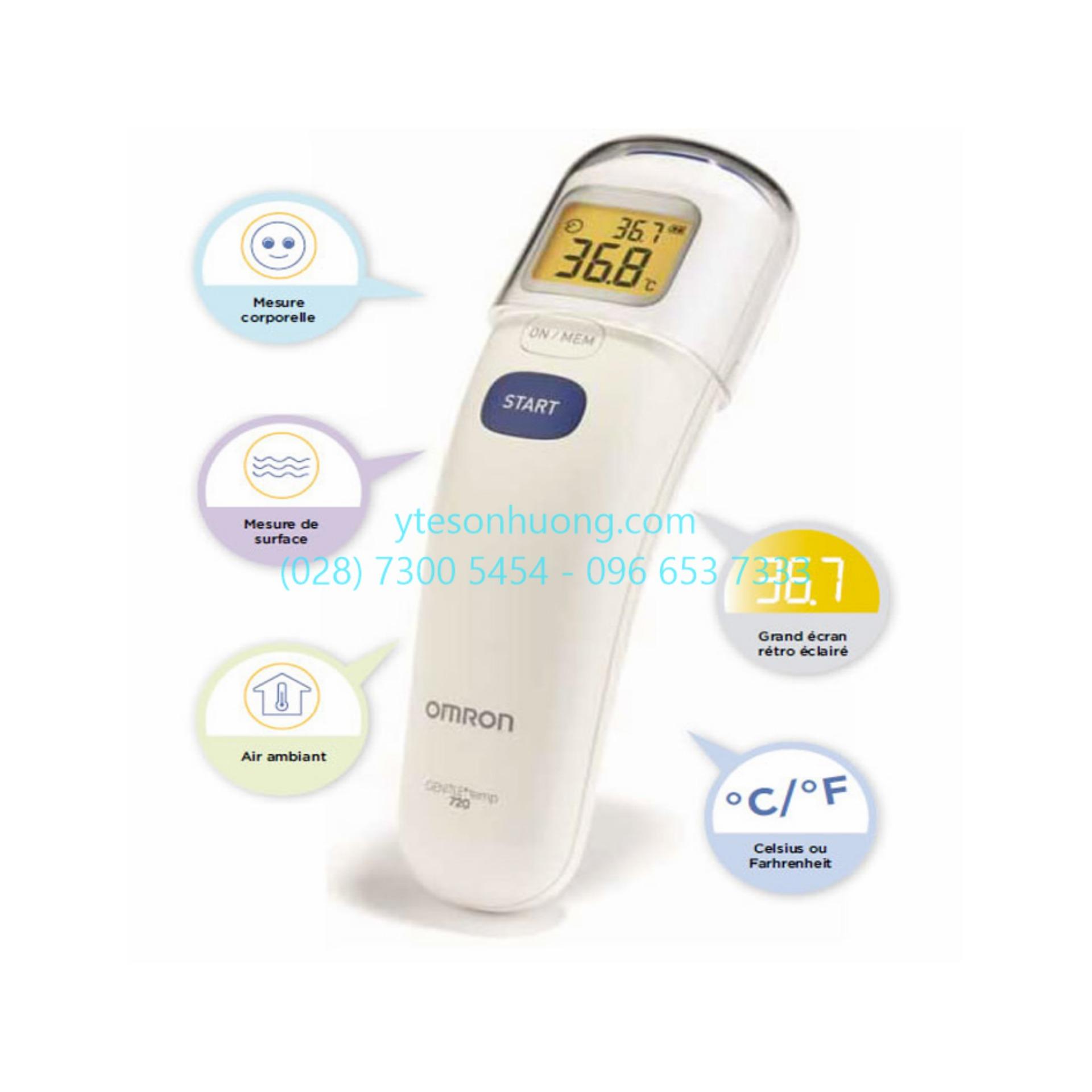 Nhiệt kế điện tử đo trán OMRON MC-720
