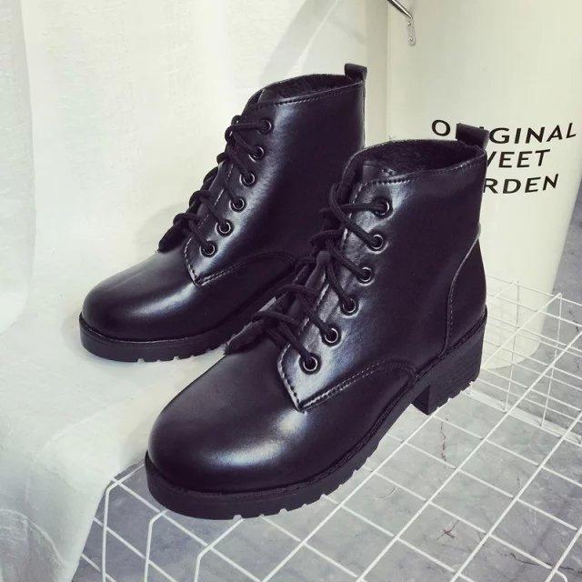 Boot nữ cao cổ đế 5cm SSV1709-GCG05
