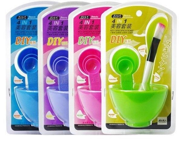 Bộ Dụng Cụ Trộn Mặt Nạ 4in1 ( màu ngẫu nhiên)