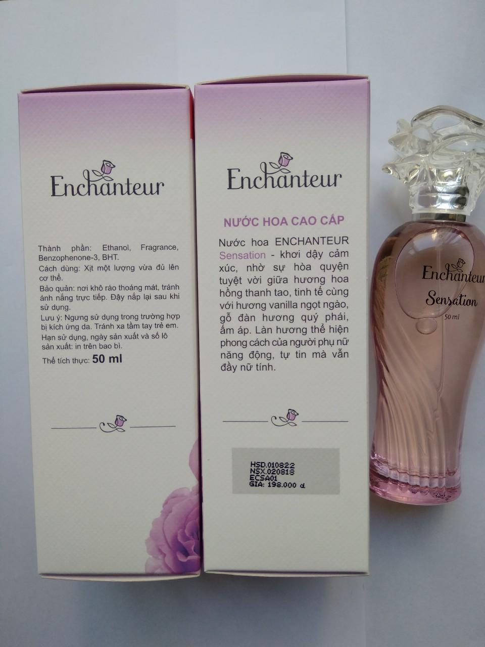 [HCM]Enchanteur - Nước hoa cao cấp 50 ml - Sensation