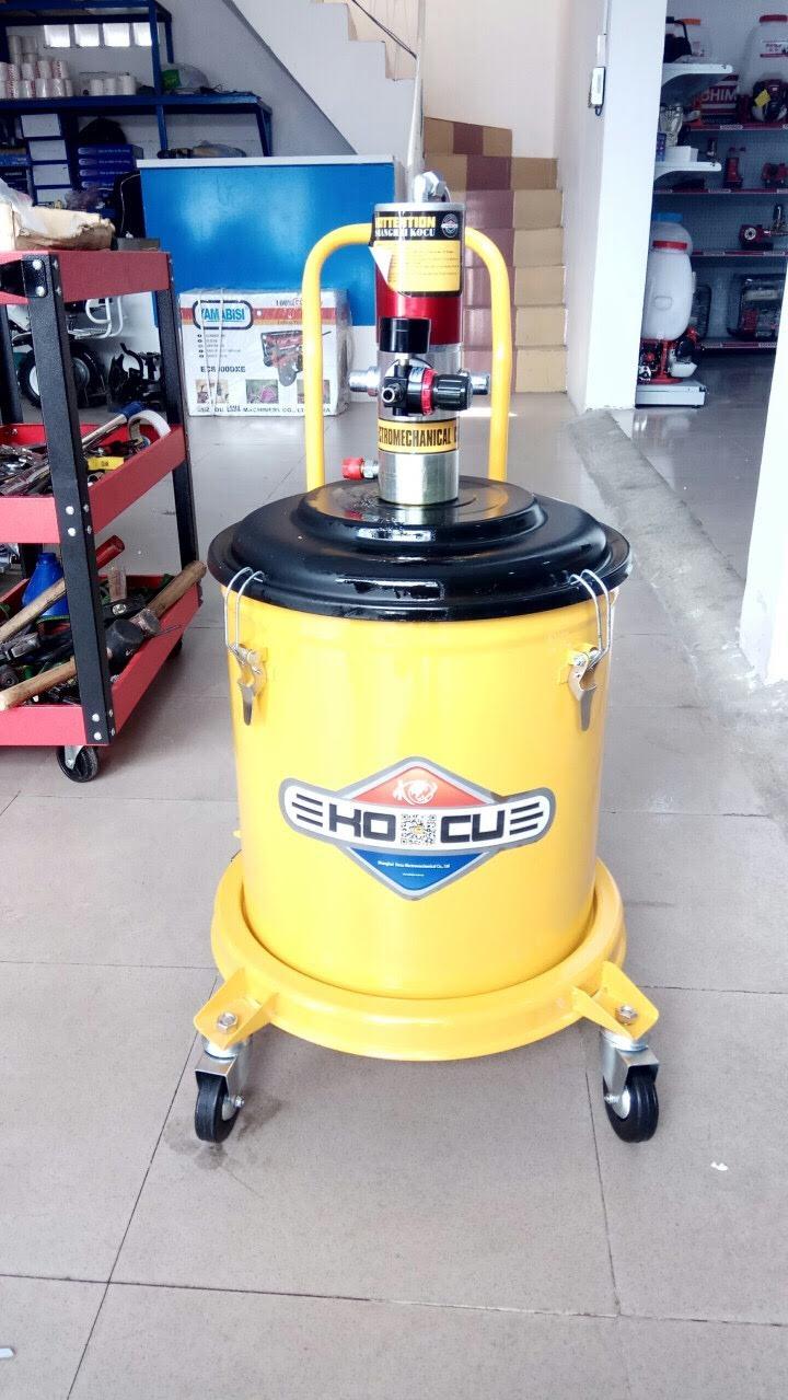 [HCM][Trả góp 0%] Máy bơm mỡ khí nén Kocu GZ-10 (20lit)