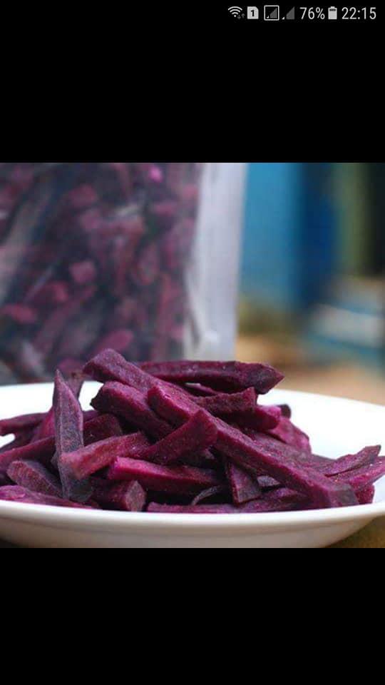 500g KHOAI LANG TÍM SẤY
