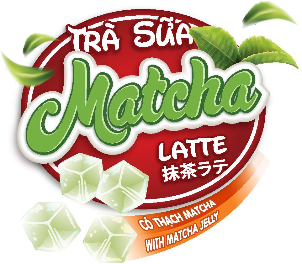 Lốc 3 ly trà sữa matcha có thạch hiệu Nakata