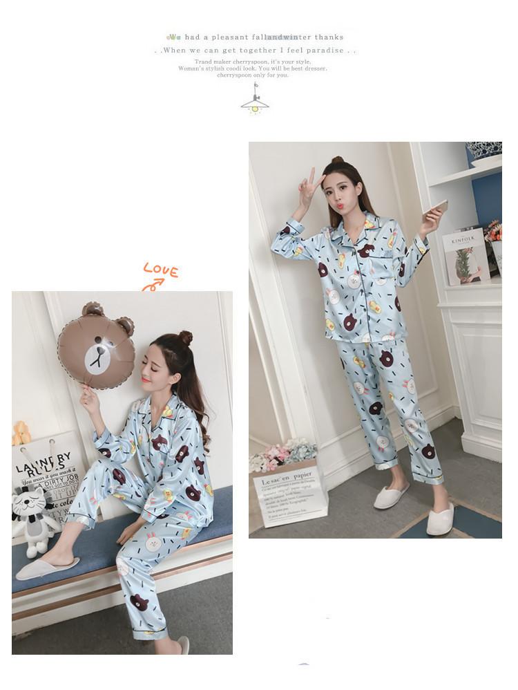 Bộ đồ mặc nhà pijama hình mặt gâu kute cdanp14