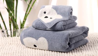 KING SHORE Cá Tính 100% Cotton Hộp Quà Tặng Bên Khăn Mặt Khăn Tắm