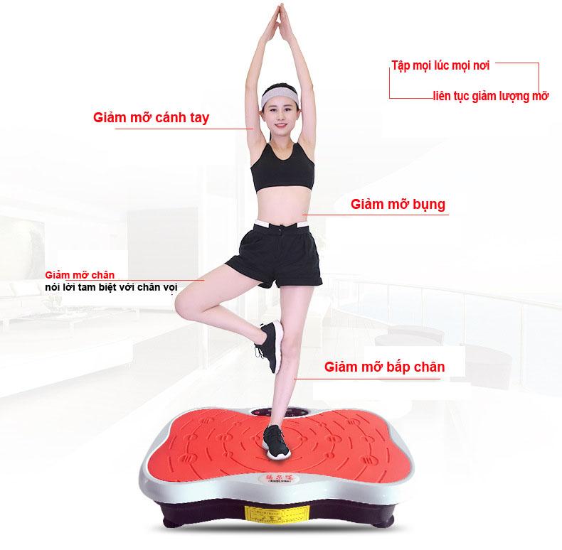 Máy tập thể dục rung toàn thân
