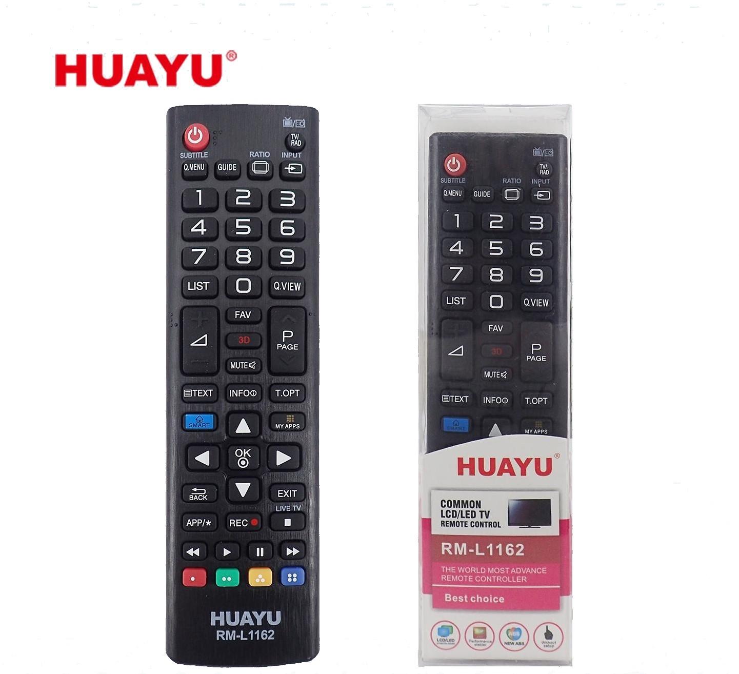 ĐIỀU KHIỂN TIVI LG SMART RM-L1162 (ĐEN-NGẮN)