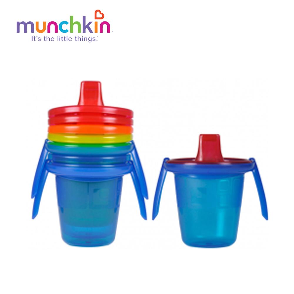Bộ 4 cốc tập uống chống đổ Munchkin MK15523