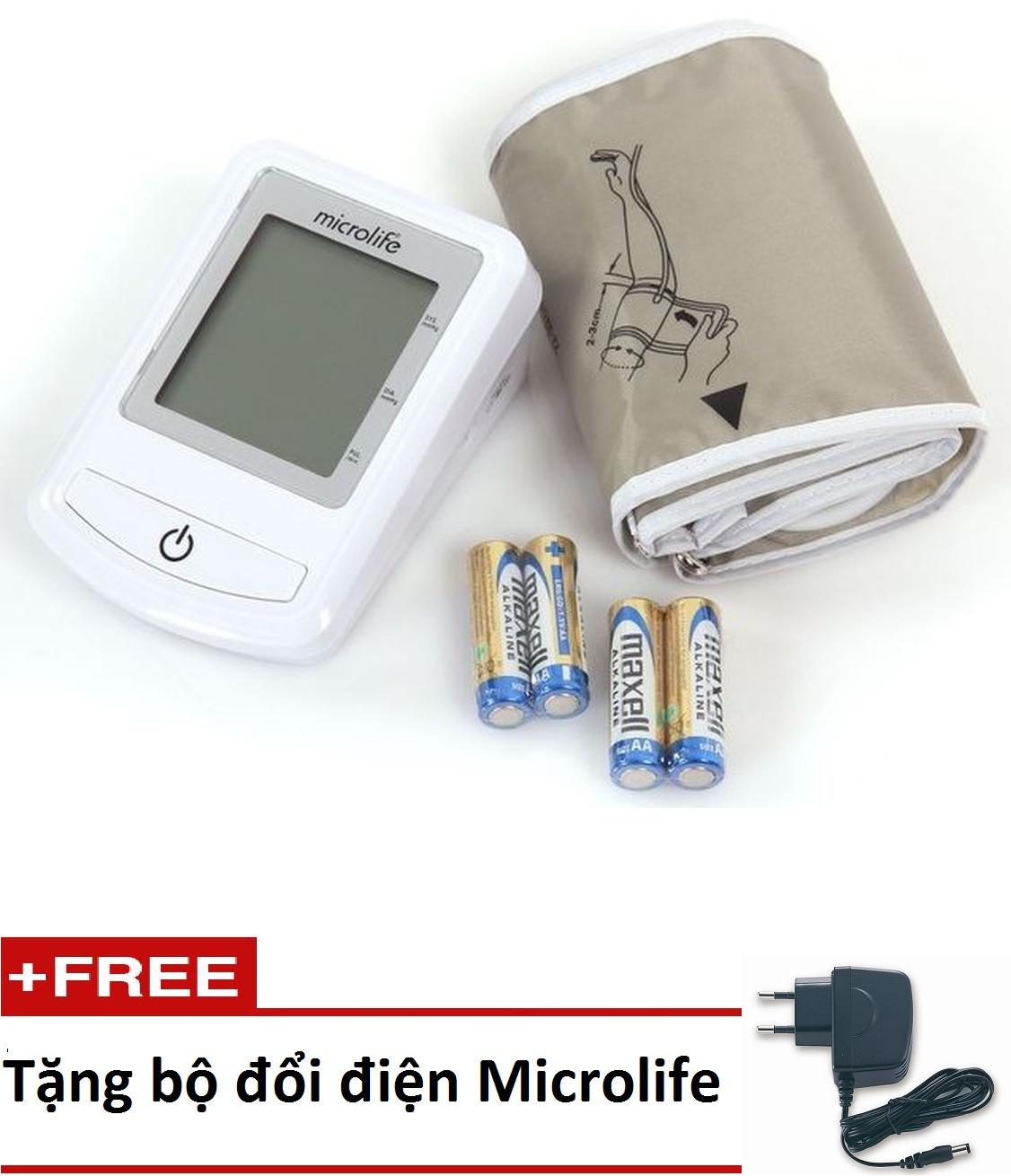 Máy đo huyết áp Microlife BP 3NZ1-1P + Tặng 1 khẩu trang than hoạt tính Neomask
