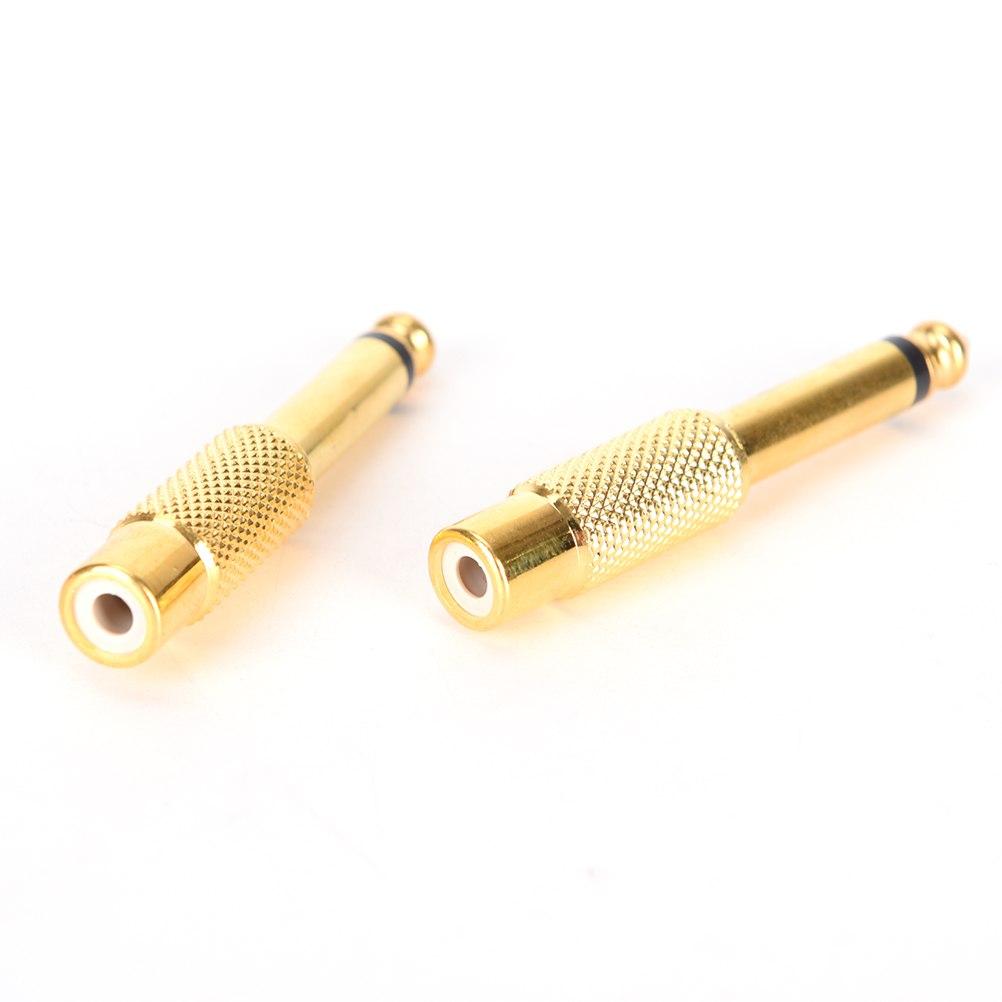 JACK CHUYỂN ĐỔI 6,5MM SANG AV (1CẶP )