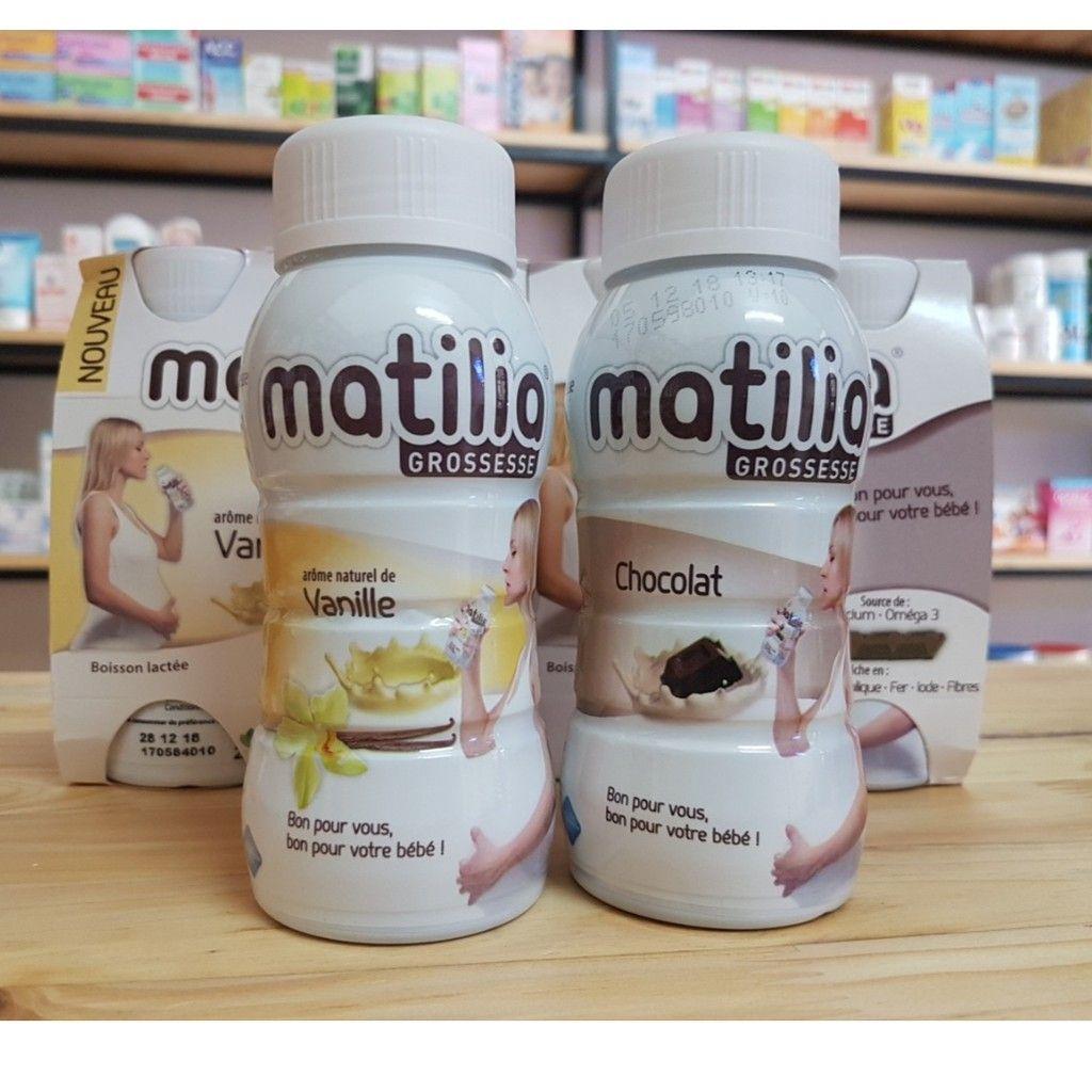 Sữa bầu Matilia vị socola(4×200ml)