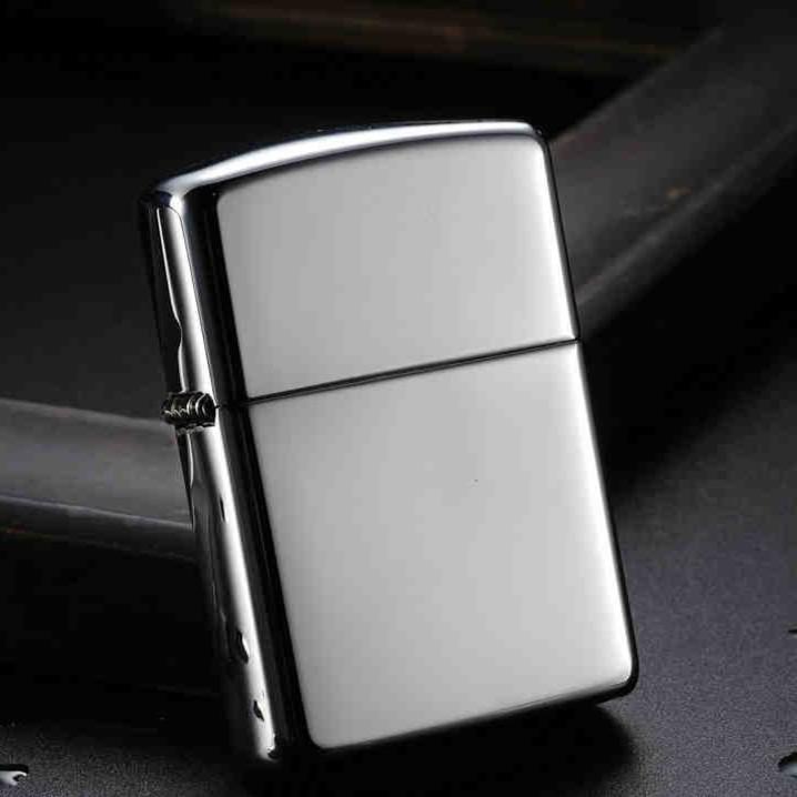 hộp quẹt bật lửa zippo inox trơn