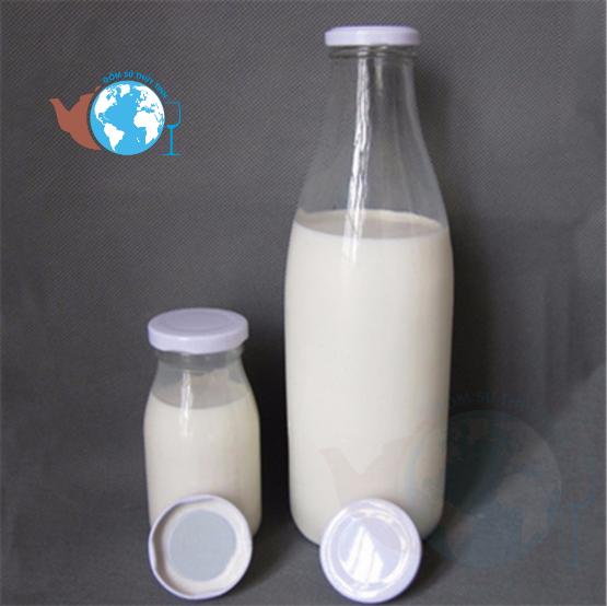[HCM]COMBO 2 Chai Thuỷ Tinh Đựng Sữa 200ml