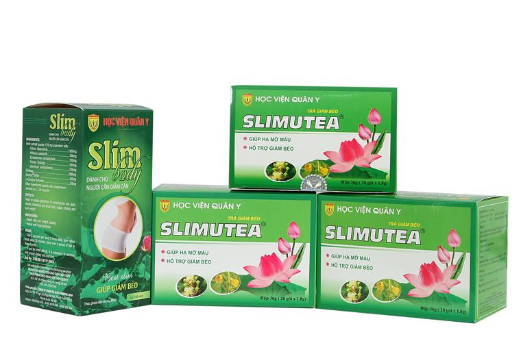 [HCM]Liệu trình giảm cân hiệu quả 1 Slimbody + 3 slimutea Học Viện Quân Y dành cho Cơ địa Khó