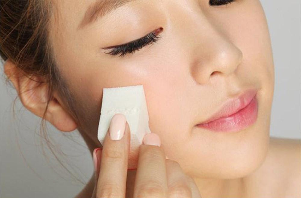 Mút tán kem nền nhật bản (6 miếng)