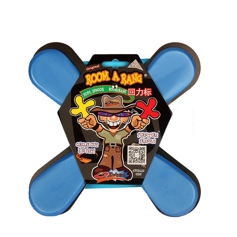Boomerang 4 cánh (màu xanh dương)