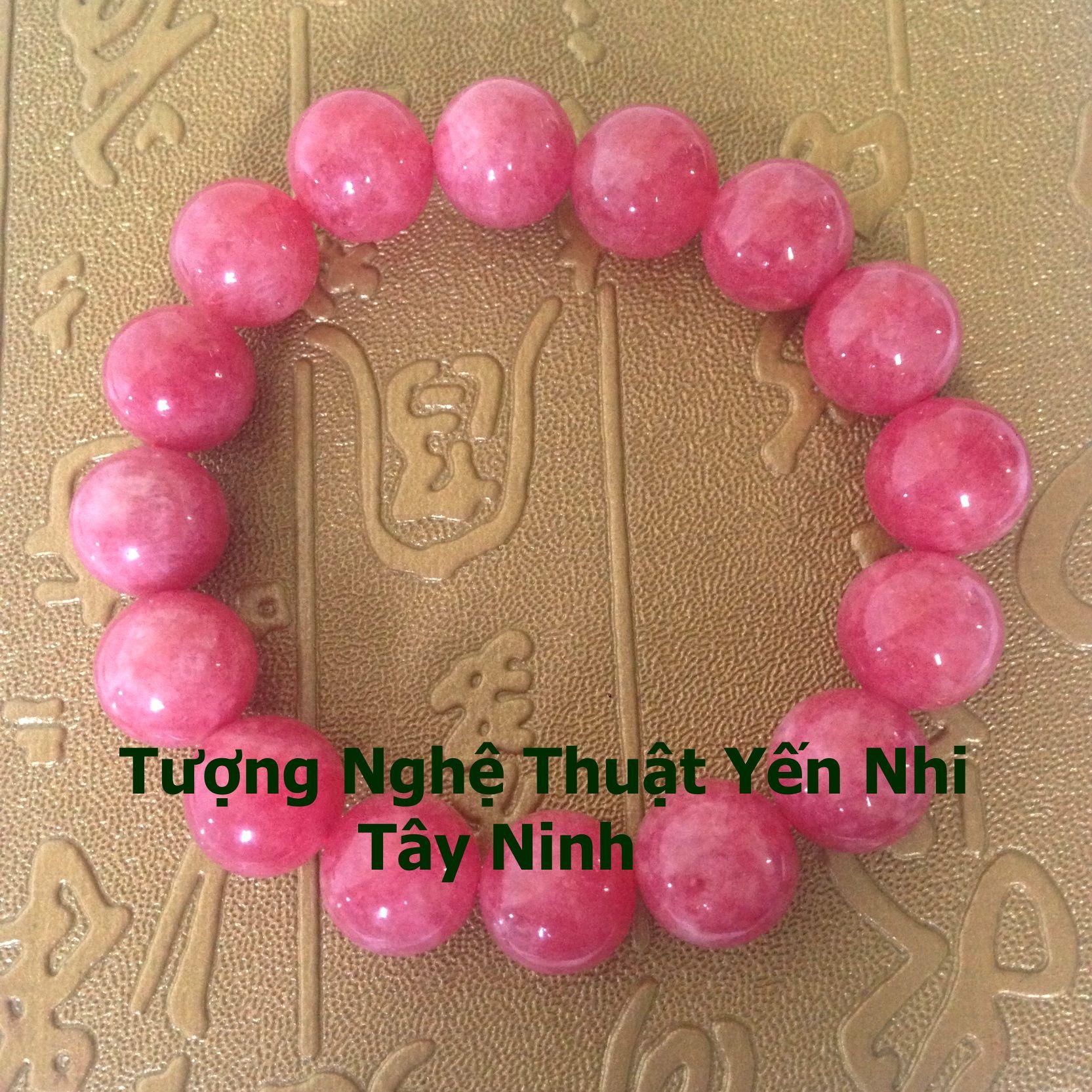 Vòng tay ruby ấn hạt 12ly