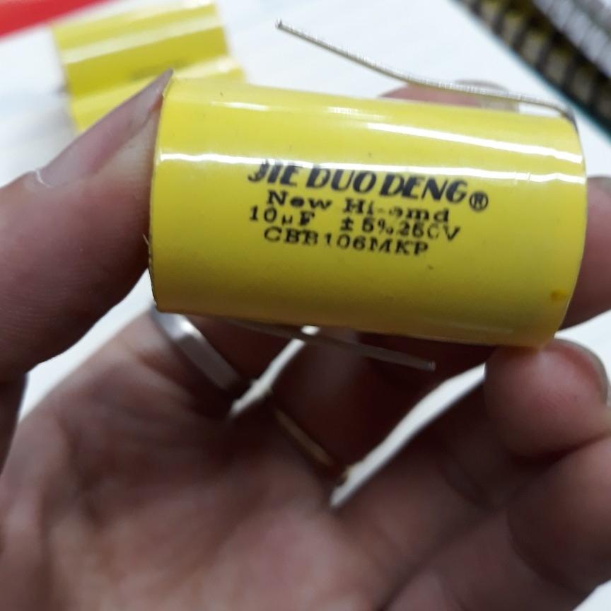 5 Tụ Loa 10m / 250v vàng