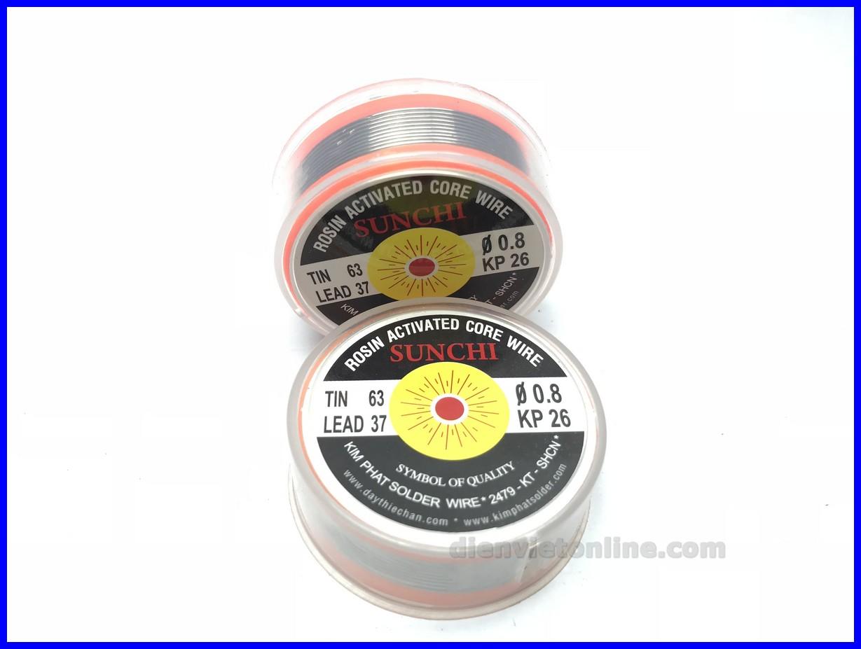 [Combo] 2 cuộn chì hàn 80 Sunchi (25g) cao cấp - Điện Việt