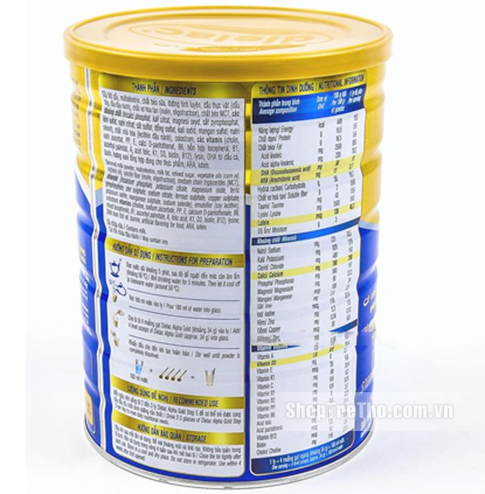 Sữa bột Dielac Alpha gold 4 1.5kg