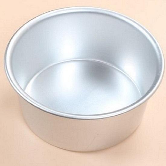 KHUÔN BÁNH NHÔM CAO CẤP HÌNH TRÒN 6 INCH - LỌT LÒNG 16CM