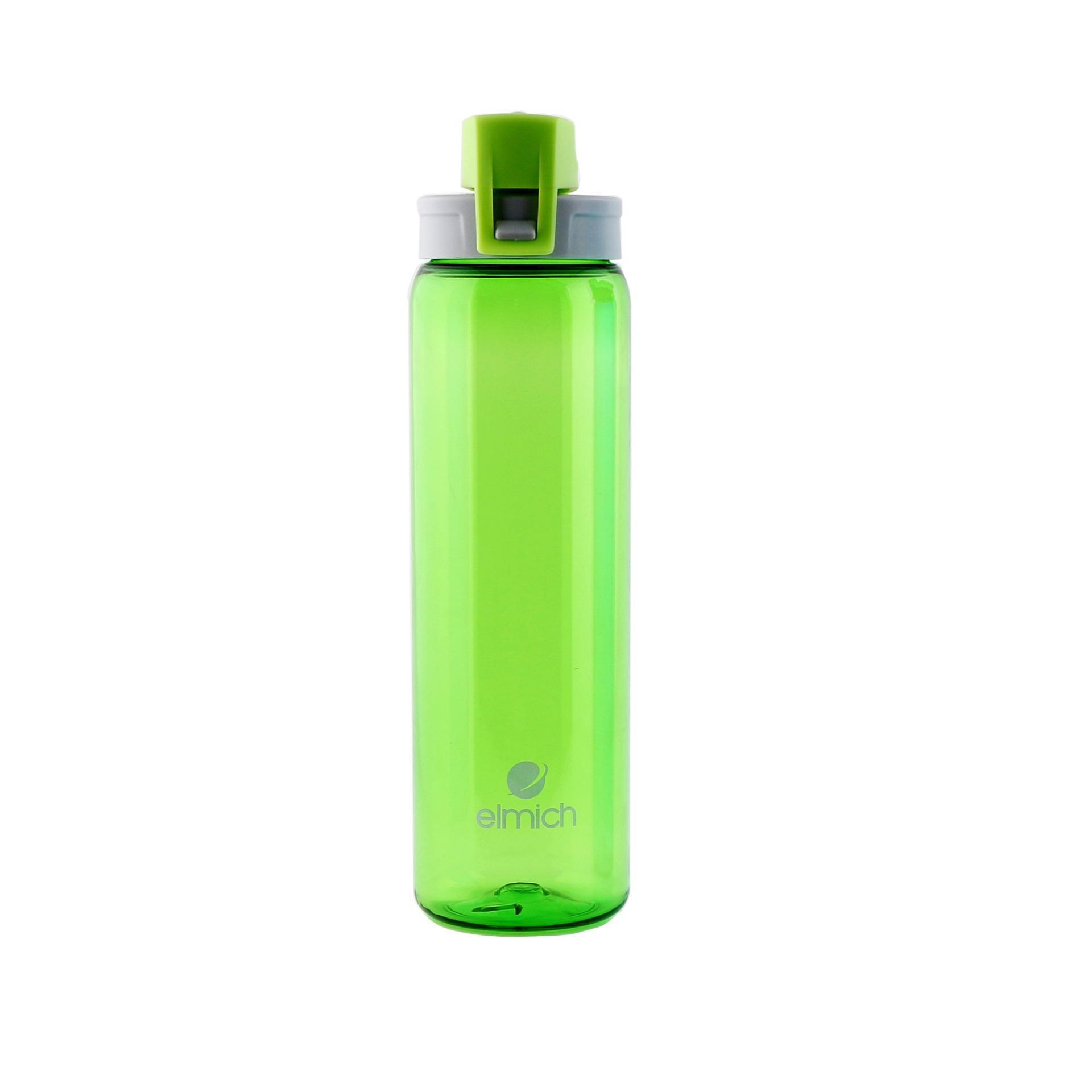 Bình nước ELMICH 750ML, bình nước thể thao, bình nước cầm tay làm bằng nhựa TRITAN chịu nhiệt tốt, an toàn cho sức khỏe người dùng