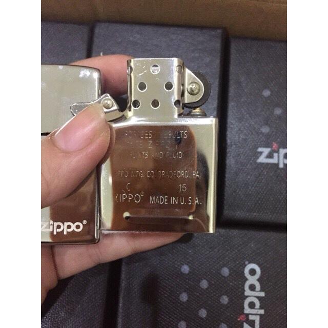 [HCM]Bật Lửa Zippo USA Tem Đỏ Cao Cấp