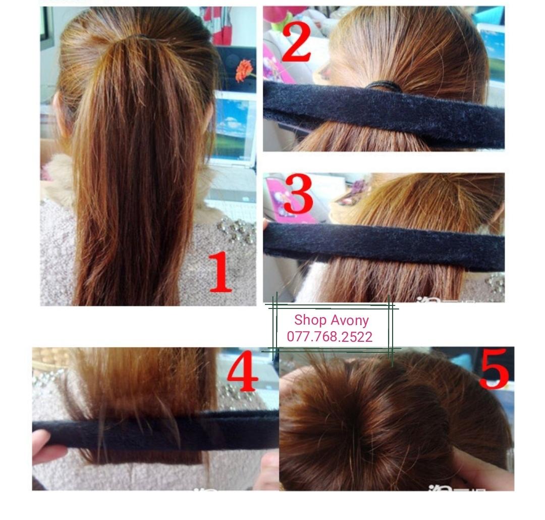 [HCM]Búi tóc đa năng số 8