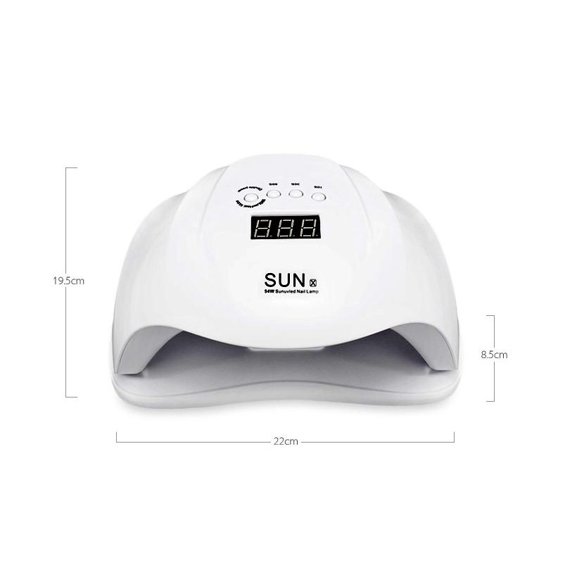 [HCM]Đèn hơ gel SUN X 54W (BH 6 tháng)