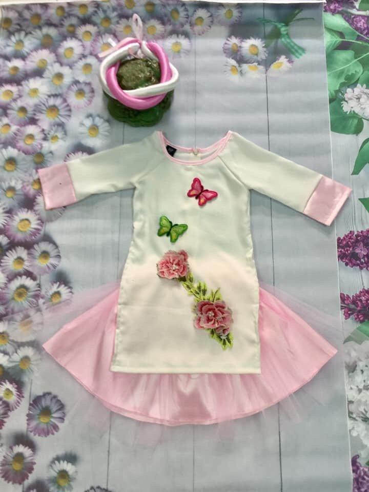Aó dài cách tân cho bé gái từ 8-45kg