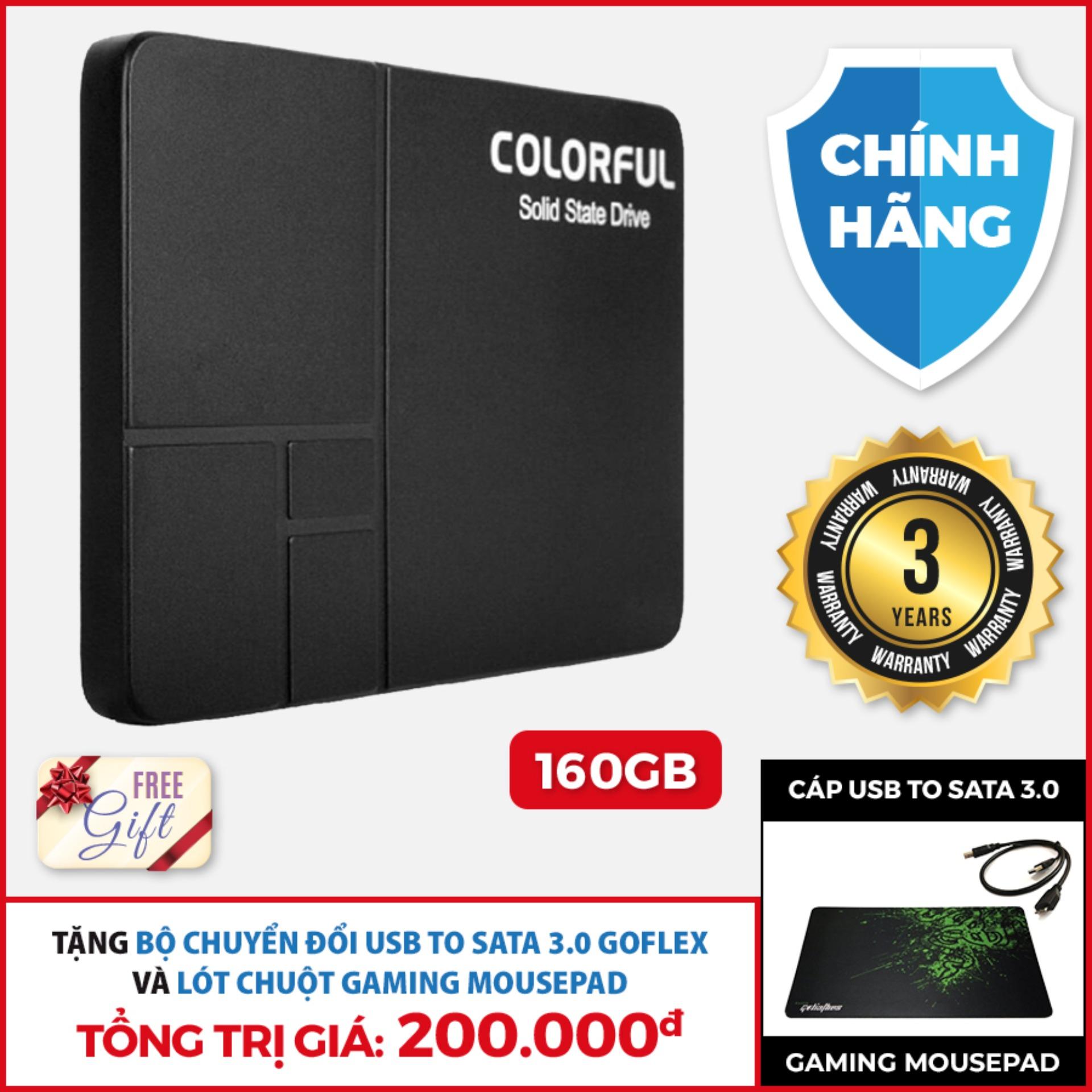 Ổ cứng SSD Colorful 160gb 2.5 inch (Đen)
