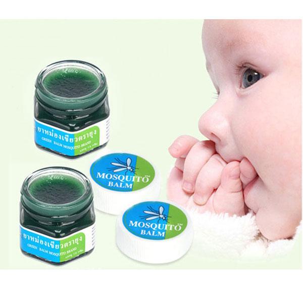 Combo 2 Kem chống muỗi đốt Green Balm Mosquito Brand Thái Lan